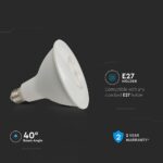 LED Λάμπα E27 PAR38 Σποτ 12.8W V-TAC 40° 930lm Ψυχρό Λευκό 6500K – 23892