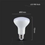 LED Λάμπα E27 Spot R80 11W V-TAC 120° 1055lm 4000K – 23900