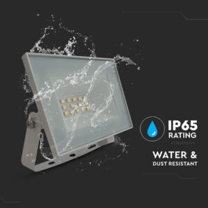 10W LED Floodlight 4000K White Body