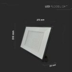 LED Προβολέας 200W V-TAC Μαύρος 16450lm Αδιάβροχος IP65 Ψυχρό Λευκό 6500K – 23977