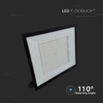 LED Προβολέας 200W V-TAC Μαύρος 16450lm Αδιάβροχος IP65 Ψυχρό Λευκό 6500K – 23977