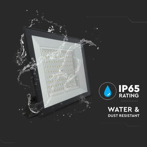 100W LED Floodlight 4000K Black Body