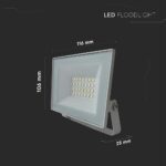 20W LED Floodlight 4000K White Body