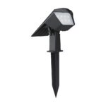 Ηλιακό Φωτιστικό Spot Καρφωτό/Επιδαπέδιο 1.3W LED CCT Ρυθμιζόμενο Μαύρο IP65 V-TAC – 23996