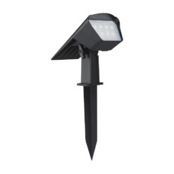 Ηλιακό Φωτιστικό Spot Καρφωτό/Επιδαπέδιο 1.3W LED CCT Ρυθμιζόμενο Μαύρο IP65 V-TAC – 23996