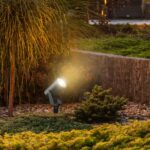 Σποτ Κήπου Καρφωτό-Επιτοίχιο 10W LED Μαύρο Αλουμινίου IP65 Φυσικό Λευκό 4000K V-TAC – 24005