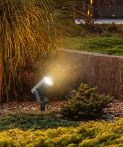 Σποτ Κήπου Καρφωτό-Επιτοίχιο 10W LED Μαύρο Αλουμινίου IP65 Φυσικό Λευκό 4000K V-TAC – 24005