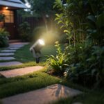 Σποτ Κήπου Καρφωτό-Επιτοίχιο 10W LED Μαύρο Αλουμινίου IP65 Φυσικό Λευκό 4000K V-TAC – 24005