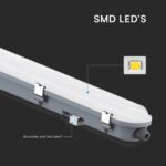 LED Αδιάβροχο IP65 Φωτιστικό Τύπου Φθορίου 48W V-TAC 150cm με Ανιχνευτή 4000K – 24015