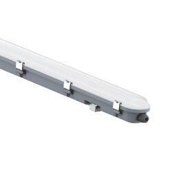 LED Αδιάβροχο IP65 Φωτιστικό Τύπου Φθορίου 48W V-TAC 150cm με Ανιχνευτή Κίνησης 5760lm 6500K – 24017