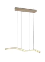 Trio Lighting – 332810343 SPIDER Κρεμαστό Φωτιστικό Ράγα LED 46W 5350lm Dimmable CCT Μπεζ με Τηλεχειριστήριο