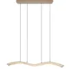 Trio Lighting – 332810343 SPIDER Κρεμαστό Φωτιστικό Ράγα LED 46W 5350lm Dimmable CCT Μπεζ με Τηλεχειριστήριο