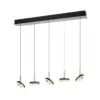 Trio Lighting - 334410507 GUANO Κρεμαστό Φωτιστικό Ράγα LED 40W 4250lm Step Dimmable CCT Μαύρο & Νίκελ