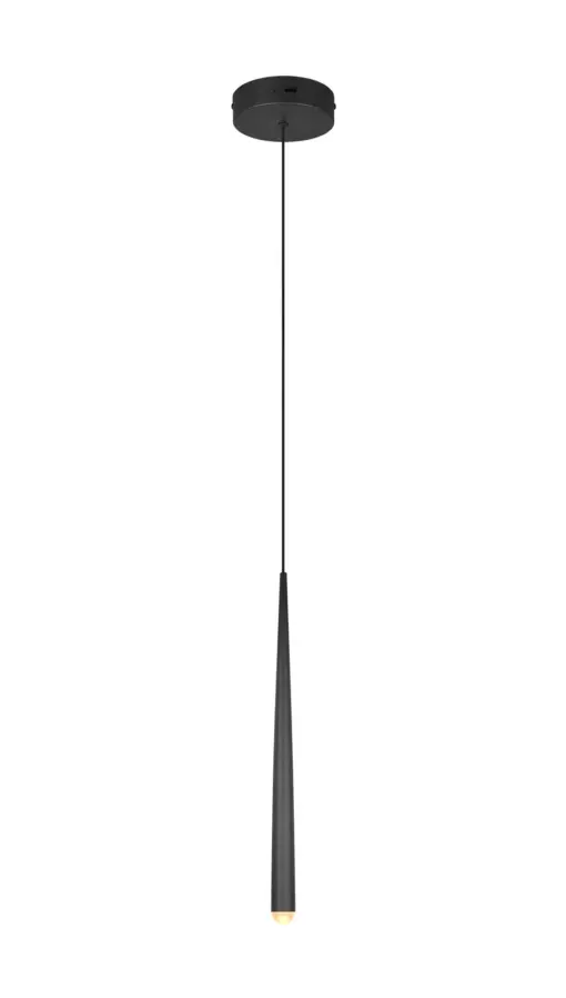 Trio Lighting CALA – 354810132 Κρεμαστό Φωτιστικό Spot LED 5.5W 550lm Step Dimmable CCT Μαύρο Ματ