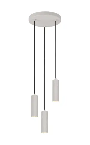 Κρεμαστό Φωτιστικό Ροζέτα Trio Lighting SOKA με 3xGU10 Γκρι Σποτ - 367730376
