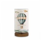 GloboStar® BALLON 204-0145 Παιδικό Eπιτραπέζιο Φωτιστικό Φιγούρα Μονόφωτο 1 x E27 IP20 Πολύχρωμο Ύφασμα – Μ15 x Π15 x Υ30cm