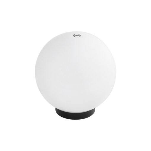 GLOBOSTAR® AGROS 61594 Φωτιστικό Κήπου με Ντουί 1 x E27 AC 220-240V Αδιάβροχο IP65 – Λευκό & Μάυρο – Μ20 x Π20 x Υ22cm