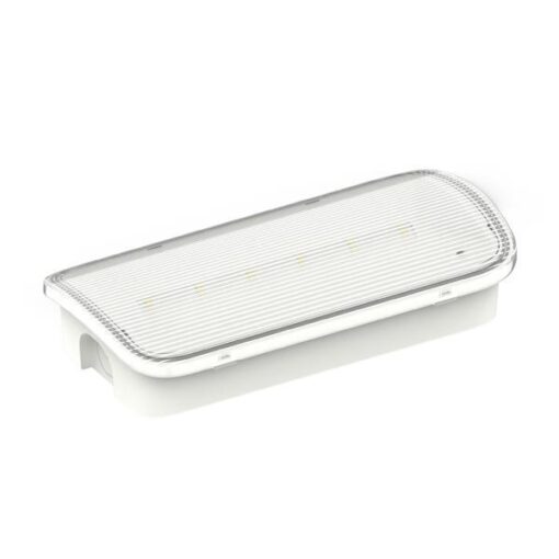 Φωτιστικό Ασφαλείας Συνεχούς & Μη Λειτουργίας LED 1W 150lm Επιτοίχιο IP65 3h Ψυχρό Λευκό 6500K Eurolamp – 145-28121