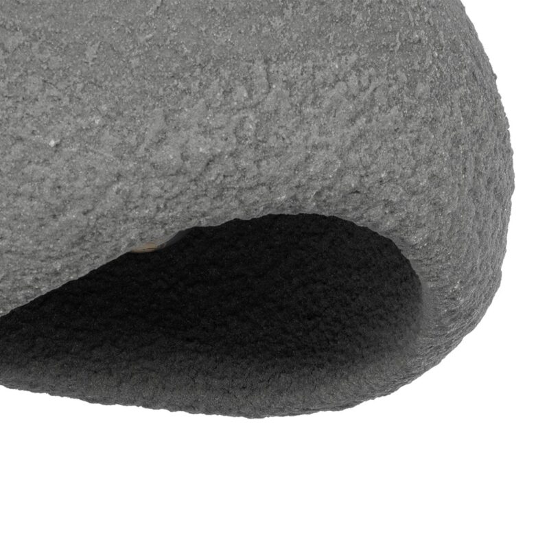 GLOBOSTAR® STONE 204-0122 Μοντέρνο Κρεμαστό Φωτιστικό Οροφής με Ντουί 1 x E27 AC 220-240V IP20 – Γκρι – Μ35 x Π31 x Υ26cm