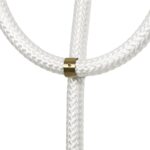 kelvo® GLOW 61672 Μοντέρνο Κρεμαστό Φωτιστικό Οροφής LED 42W 4200lm 360° AC 220-240V IP20 Ρυθμιζόμενο Λευκό CCT με Χειριστήριο από 2700K έως 6000K Dimmable – Lumileds SMD Chip – Χρυσό Πλατίνα & Λευκό Νήμα – Μ50 x Π50 x Υ70cm – 3 Χρόνια Εγγύηση
