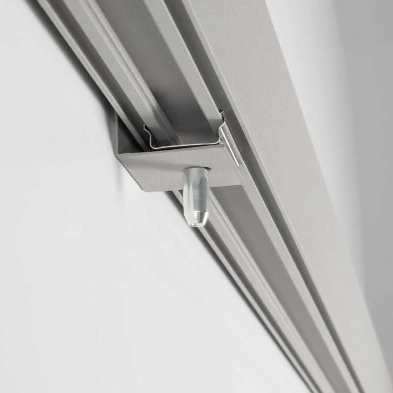 GLOBOSTAR® ALP-LINEAR LUMILINE 61765-3M Επιφανειακό / Κρεμαστό / Επιτοίχιο Προφίλ Αλουμινίου με Λευκό Γαλακτερό Πατητό Κάλυμμα για Ταινίες LED IP20 – Γκρι Ανθρακί Ματ – Μ300 x Π3.5 x Υ7cm