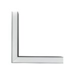 GLOBOSTAR® ALP-CORNER-SIDE90 LUMILINE 61767 Επιφανειακό / Κρεμαστό Προφίλ Αλουμινίου Γωνία με Λευκό Γαλακτερό Πατητό Κάλυμμα για Ταινίες LED IP20 – Μαύρο Ματ – Μ30 x Π3.5 x Υ7cm