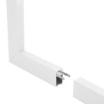 GLOBOSTAR® ALP-CORNER-IN90 LUMILINE 61769 Επιφανειακό / Κρεμαστό Προφίλ Αλουμινίου Γωνία με Λευκό Γαλακτερό Πατητό Κάλυμμα για Ταινίες LED IP20 – Λευκό Ματ – Μ30 x Π3.5 x Υ7cm