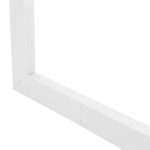 GLOBOSTAR® ALP-CORNER-IN90 LUMILINE 61769 Επιφανειακό / Κρεμαστό Προφίλ Αλουμινίου Γωνία με Λευκό Γαλακτερό Πατητό Κάλυμμα για Ταινίες LED IP20 – Λευκό Ματ – Μ30 x Π3.5 x Υ7cm