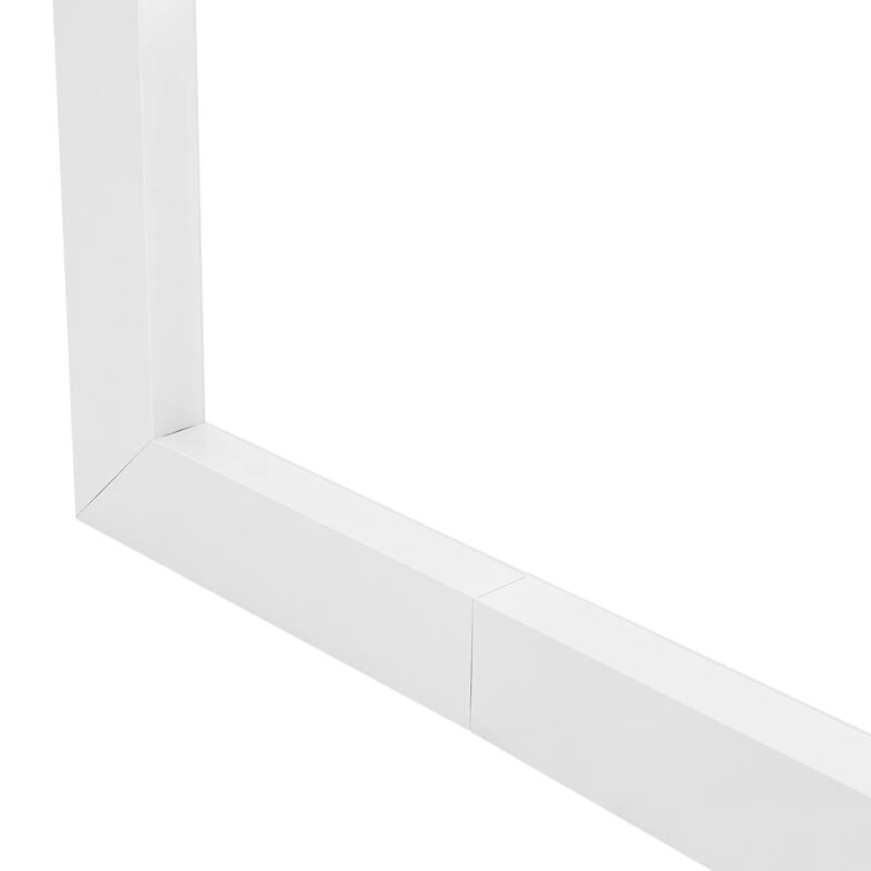 GLOBOSTAR® ALP-CORNER-IN90 LUMILINE 61769 Επιφανειακό / Κρεμαστό Προφίλ Αλουμινίου Γωνία με Λευκό Γαλακτερό Πατητό Κάλυμμα για Ταινίες LED IP20 – Λευκό Ματ – Μ30 x Π3.5 x Υ7cm