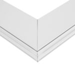 GLOBOSTAR® ALP-CORNER-IN90 LUMILINE 61769 Επιφανειακό / Κρεμαστό Προφίλ Αλουμινίου Γωνία με Λευκό Γαλακτερό Πατητό Κάλυμμα για Ταινίες LED IP20 – Λευκό Ματ – Μ30 x Π3.5 x Υ7cm