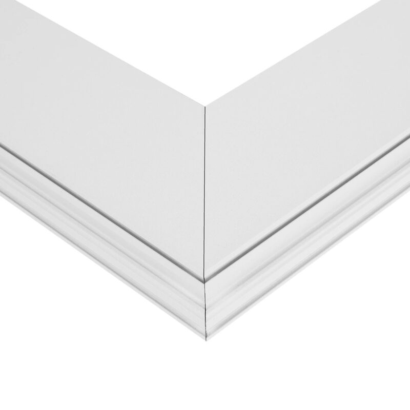 GLOBOSTAR® ALP-CORNER-IN90 LUMILINE 61769 Επιφανειακό / Κρεμαστό Προφίλ Αλουμινίου Γωνία με Λευκό Γαλακτερό Πατητό Κάλυμμα για Ταινίες LED IP20 – Λευκό Ματ – Μ30 x Π3.5 x Υ7cm