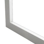 GLOBOSTAR® ALP-CORNER-IN90 LUMILINE 61771 Επιφανειακό / Κρεμαστό Προφίλ Αλουμινίου Γωνία με Λευκό Γαλακτερό Πατητό Κάλυμμα για Ταινίες LED IP20 – Γκρι Ανθρακί Ματ – Μ30 x Π3.5 x Υ7cm