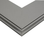 GLOBOSTAR® ALP-CORNER-IN90 LUMILINE 61771 Επιφανειακό / Κρεμαστό Προφίλ Αλουμινίου Γωνία με Λευκό Γαλακτερό Πατητό Κάλυμμα για Ταινίες LED IP20 – Γκρι Ανθρακί Ματ – Μ30 x Π3.5 x Υ7cm