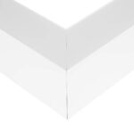 GLOBOSTAR® ALP-CORNER-SIDE90 BRIGHTRAIL 61777 Επιφανειακό / Κρεμαστό Προφίλ Αλουμινίου Γωνία με Λευκό Γαλακτερό Πατητό Κάλυμμα για Ταινίες LED IP20 – Λευκό Ματ – Μ30 x Π5 x Υ7.5cm