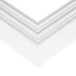 GLOBOSTAR® ALP-CORNER-SIDE90 BRIGHTRAIL 61777 Επιφανειακό / Κρεμαστό Προφίλ Αλουμινίου Γωνία με Λευκό Γαλακτερό Πατητό Κάλυμμα για Ταινίες LED IP20 – Λευκό Ματ – Μ30 x Π5 x Υ7.5cm