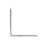 GLOBOSTAR® LUMILINE 61794 Σύνδεσμος Γ Επέκτασης Προφίλ Αλουμινίου – Ασημί – Μ4.6 x Π0.8 x Υ4.6cm