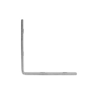 GLOBOSTAR® BRIGHTRAIL 61795 Σύνδεσμος Γ Επέκτασης Προφίλ Αλουμινίου – Ασημί – Μ4.8 x Π1 x Υ4.8cm