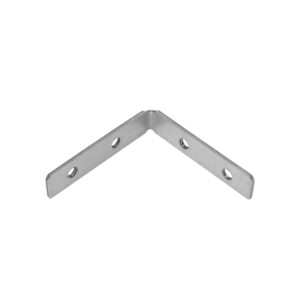 GLOBOSTAR® BRIGHTRAIL 61795 Σύνδεσμος Γ Επέκτασης Προφίλ Αλουμινίου – Ασημί – Μ4.8 x Π1 x Υ4.8cm