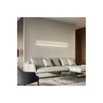 GLOBOSTAR® ALP-WALL-UPDOWN CONCEALED 70844-1M Επιφανειακό Προφίλ Αλουμινίου Ειδικό για Δημιουργία Κρυφού Φωτισμού Up & Down με Λευκό Γαλακτερό Πατητό Κάλυμμα για Ταινίες LED IP20 – Ασημί & Λευκό – Μ100 x Π5 x Υ1.7cm