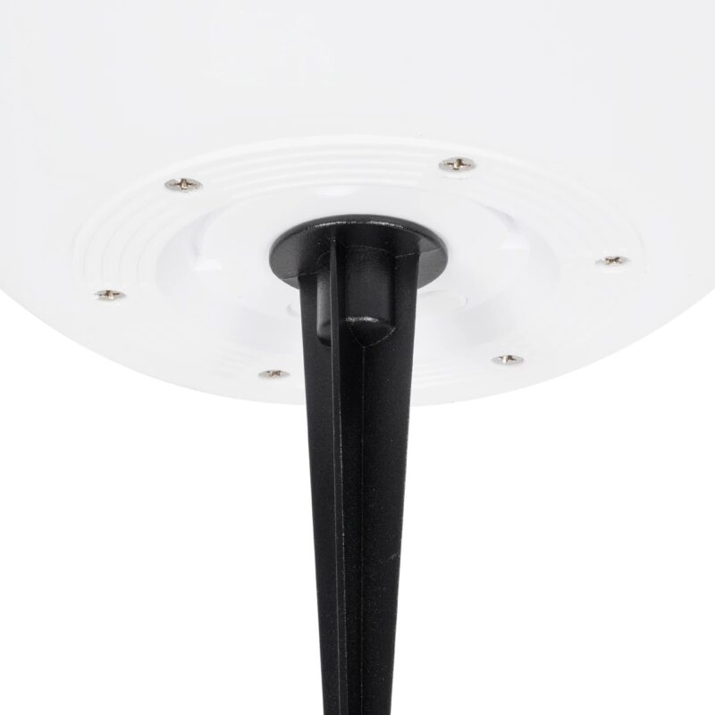 GLOBOSTAR® AQUAGLOW 71474 Μοντέρνο Φωτιστικό Κήπου Μπάλα με IR Ασύρματο Χειριστήριο LED 3W 240lm 360° DC 5V με USB-C με Ενσωματωμένο Φωτοβολταϊκό Panel 6V 1W & Επαναφορτιζόμενη Μπαταρία Li-ion 3.7V 2×18650 1400mAh Αδιάβροχο IP54 Πολύχρωμο RGBW Dimmable – Sanan SMD Chip – Γαλακτερό Λευκό – Μ25 x Π25 x Υ25cm – 2 Χρόνια Εγγύηση