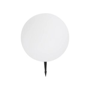 GLOBOSTAR® AQUAGLOW 71475 Μοντέρνο Φωτιστικό Κήπου Μπάλα με IR Ασύρματο Χειριστήριο LED 5W 400lm 360° DC 5V με USB-C με Ενσωματωμένο Φωτοβολταϊκό Panel 6V 1.5W & Επαναφορτιζόμενη Μπαταρία Li-ion 3.7V 3×18650 1800mAh Αδιάβροχο IP54 Πολύχρωμο RGBW Dimmable – Sanan SMD Chip – Γαλακτερό Λευκό – Μ35 x Π35 x Υ35cm – 2 Χρόνια Εγγύηση