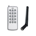 GLOBOSTAR® SEEKWAY-REM 90828 RF Ασύρματο Χειριστήριο & Κεραία για Ψηφιακό Controller Seekway SY-418 DC 12V 1 x 23A Μπαταρία IP20 – Μ5 x Π1.5 x Υ11.5cm – 2 Χρόνια Εγγύηση