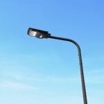 Ηλιακό Φωτιστικό Δρόμου Μαύρο LED 6W 800lm Ψυχρό 6000K IP65 V-TAC με Τηλεχειριστήριο Dimmable – 95532