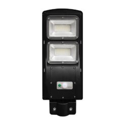 Ηλιακό Φωτιστικό Δρόμου Μαύρο LED 8W 1000lm Ψυχρό 6000K IP65 V-TAC με Τηλεχειριστήριο Dimmable – 98417