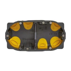 Κουτί Γυψοσανίδας 2 Θέσεων 4-5Στ ECOBATIBOX 40mm Βάθος LEGRAND – 080022L