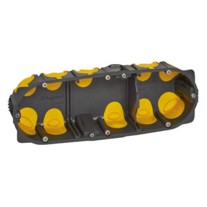 Κουτί Γυψοσανίδας 3 Θέσεων 6-8Στ ECOBATIBOX 40mm Βάθος LEGRAND – 080023L