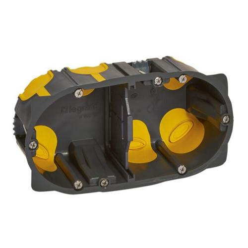 Κουτί Γυψοσανίδας 2 Θέσεων 4-5Στ ECOBATIBOX 50mm Βάθος LEGRAND – 080032L