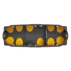 Κουτί Γυψοσανίδας 3 Θέσεων 6-8Στ ECOBATIBOX 50mm Βάθος LEGRAND – 080033L