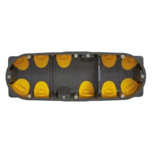 Κουτί Γυψοσανίδας 3 Θέσεων 6-8Στ ECOBATIBOX 50mm Βάθος LEGRAND – 080033L