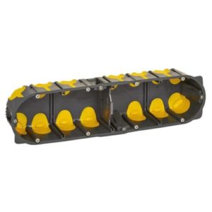 Κουτί Γυψοσανίδας 4 Θέσεων 8-10Στ ECOBATIBOX 50mm Βάθος LEGRAND – 080034L